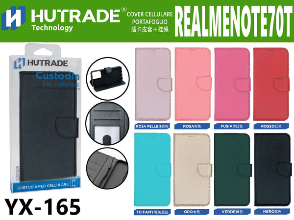 COVER A LIBRO PORTADOCUMENTI CON LACCIO REALME NOTE 70T – YX165 005129