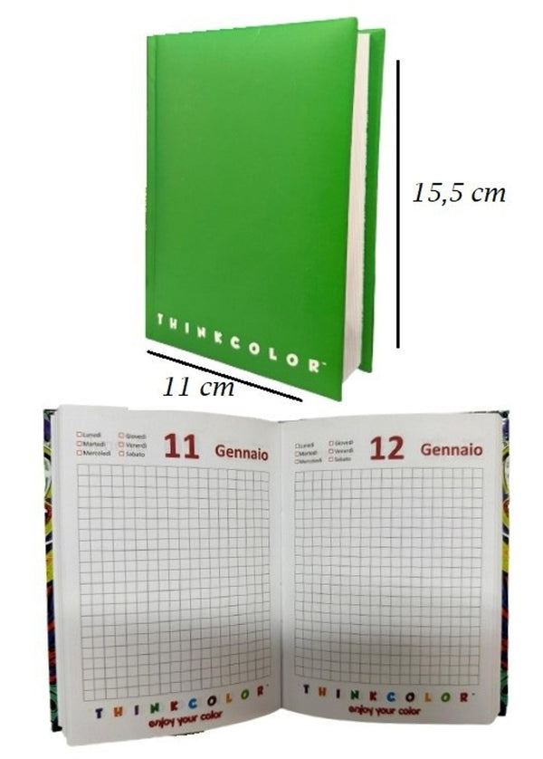 Thinkcolor, diario scolastico non datato