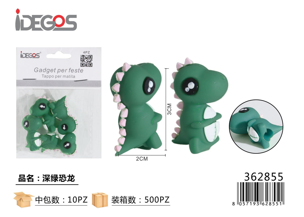 Tappo decorativo per matita Dinosauro