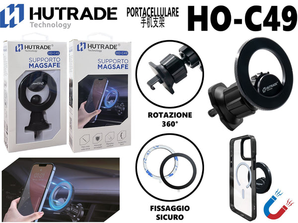 HO-C49 SUPPORTO DA AUTO A CALAMITA MAGSAFE