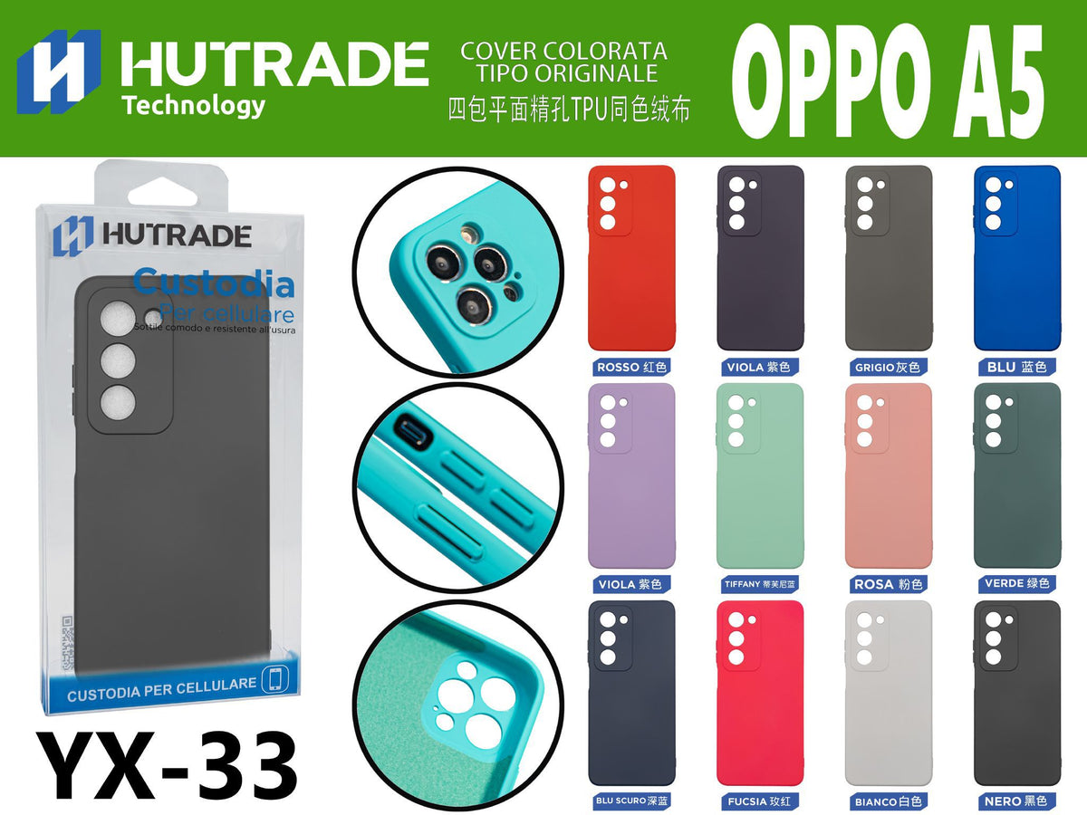 COVER COLORATA OPPO A5 – YX33 000859