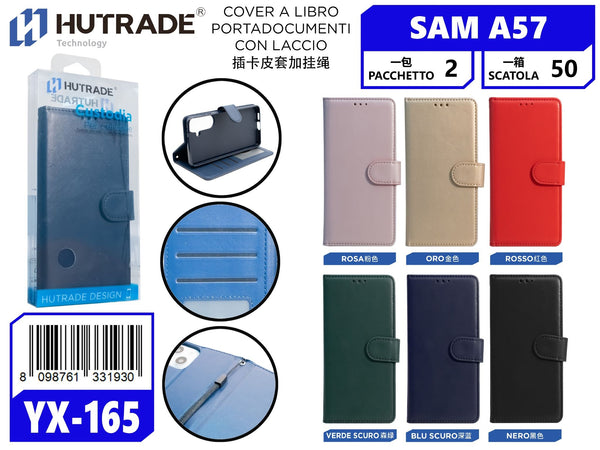 COVER A LIBRO PORTADOCUMENTI CON LACCIO SAM A57 – YX165 005145