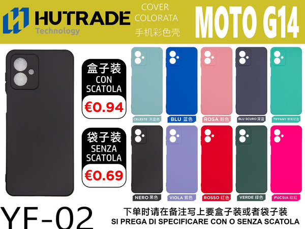 COVER COLORATA TPU MOTO G14 – YF02 006830