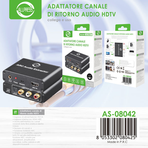 Adattatore audio GL70017