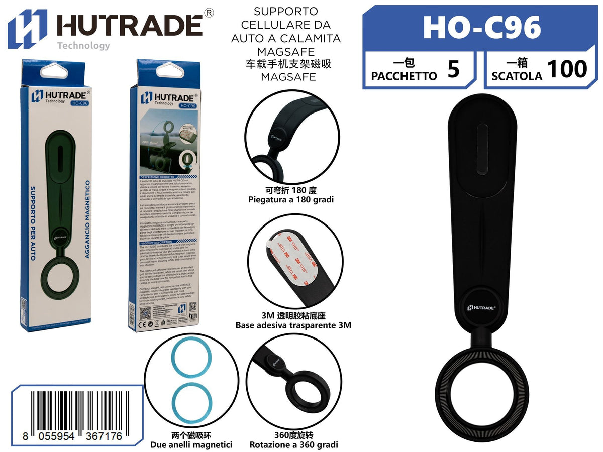 HO-C96 SUPPORTO CELLULARE DA AUTO A CALAMITA MAGSAFE