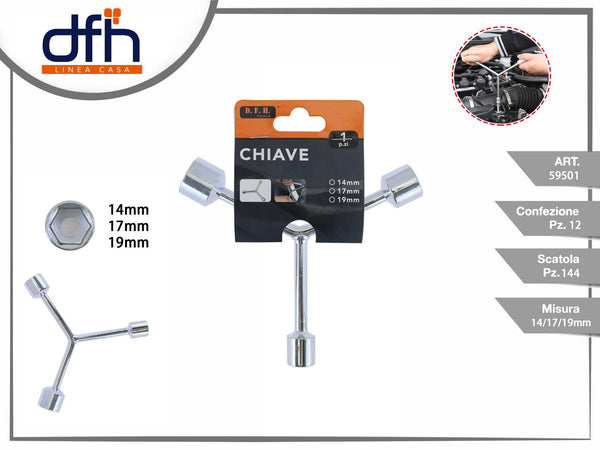 Chiave 14/17/19