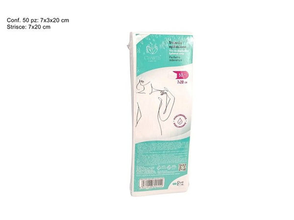STRISCE DEPILAZIONE PER CERA 50 pz 7 cm*20