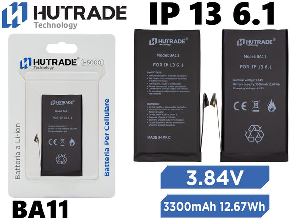 BATTERIA PER TELEFONO IP13 3300MAH – BA11