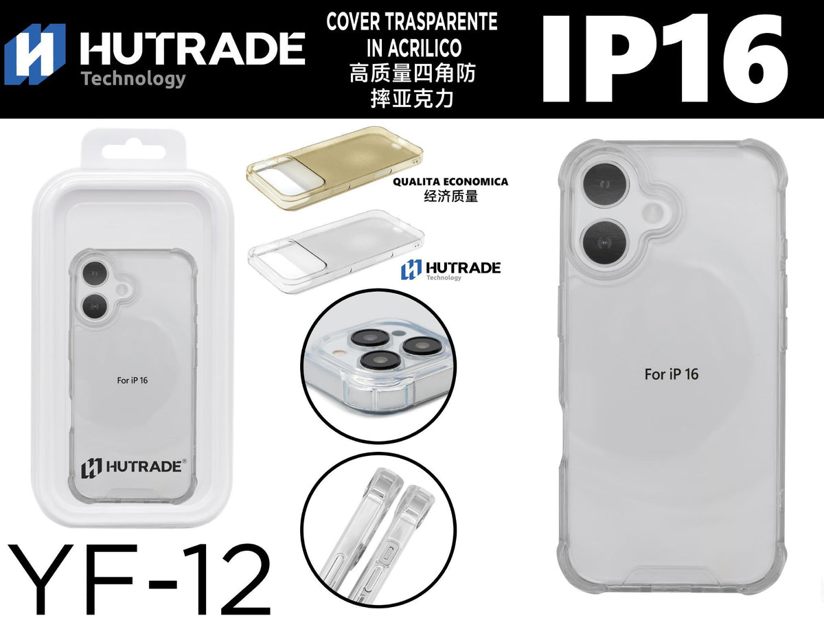 COVER TRASPARENTE BORDO ANTIURTO IP16 – YF12 680008