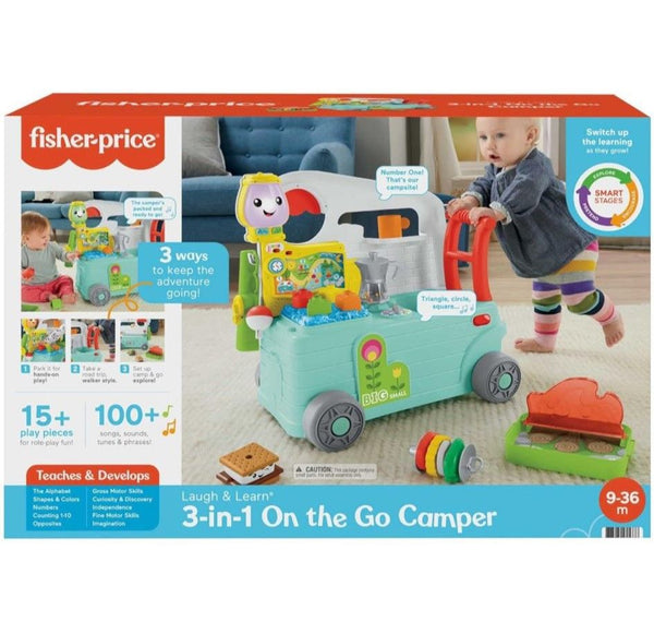 Fisher-Price Ridi e Impara Camper 3 in 1 HCK51