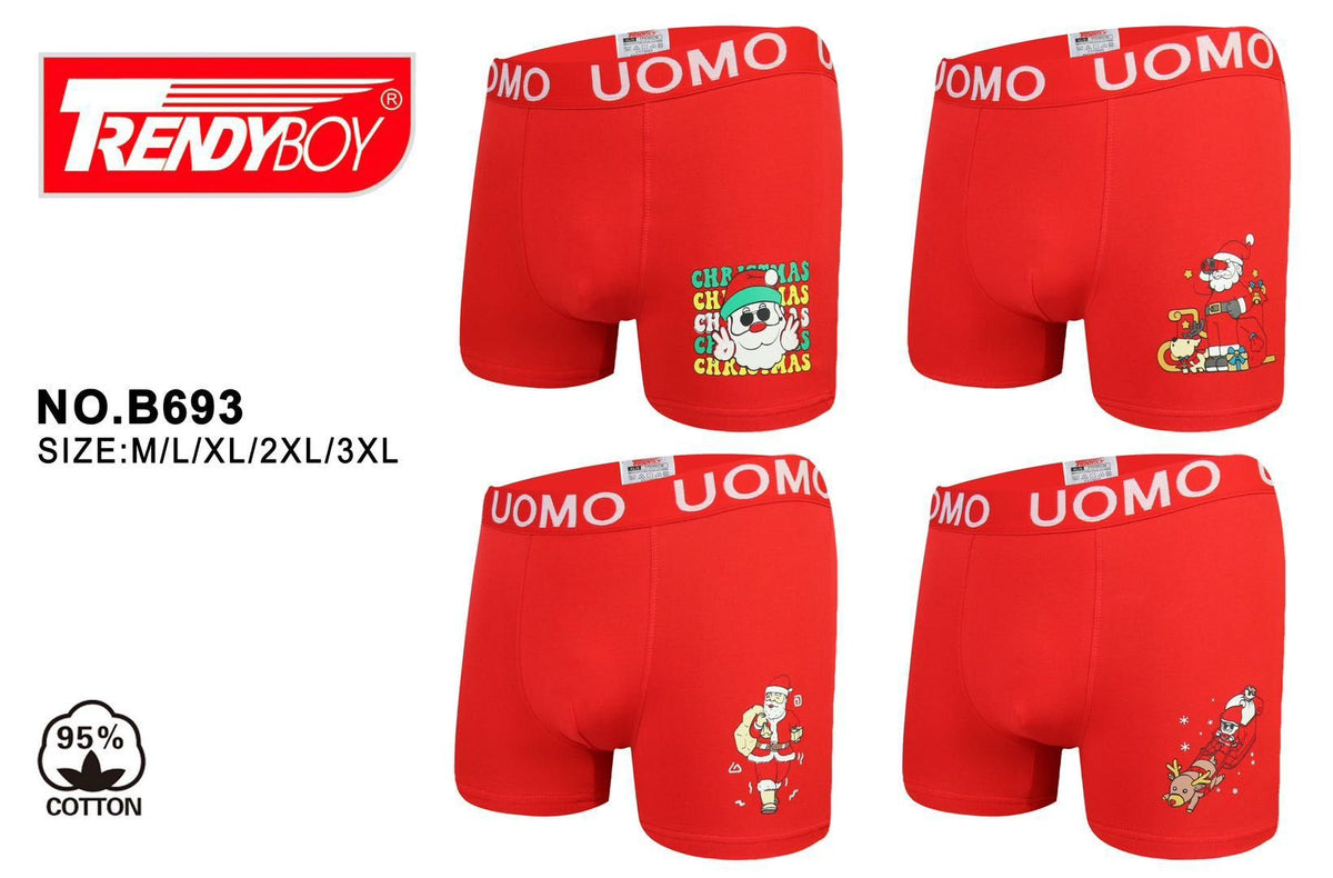 Boxer uomo rosso B693
