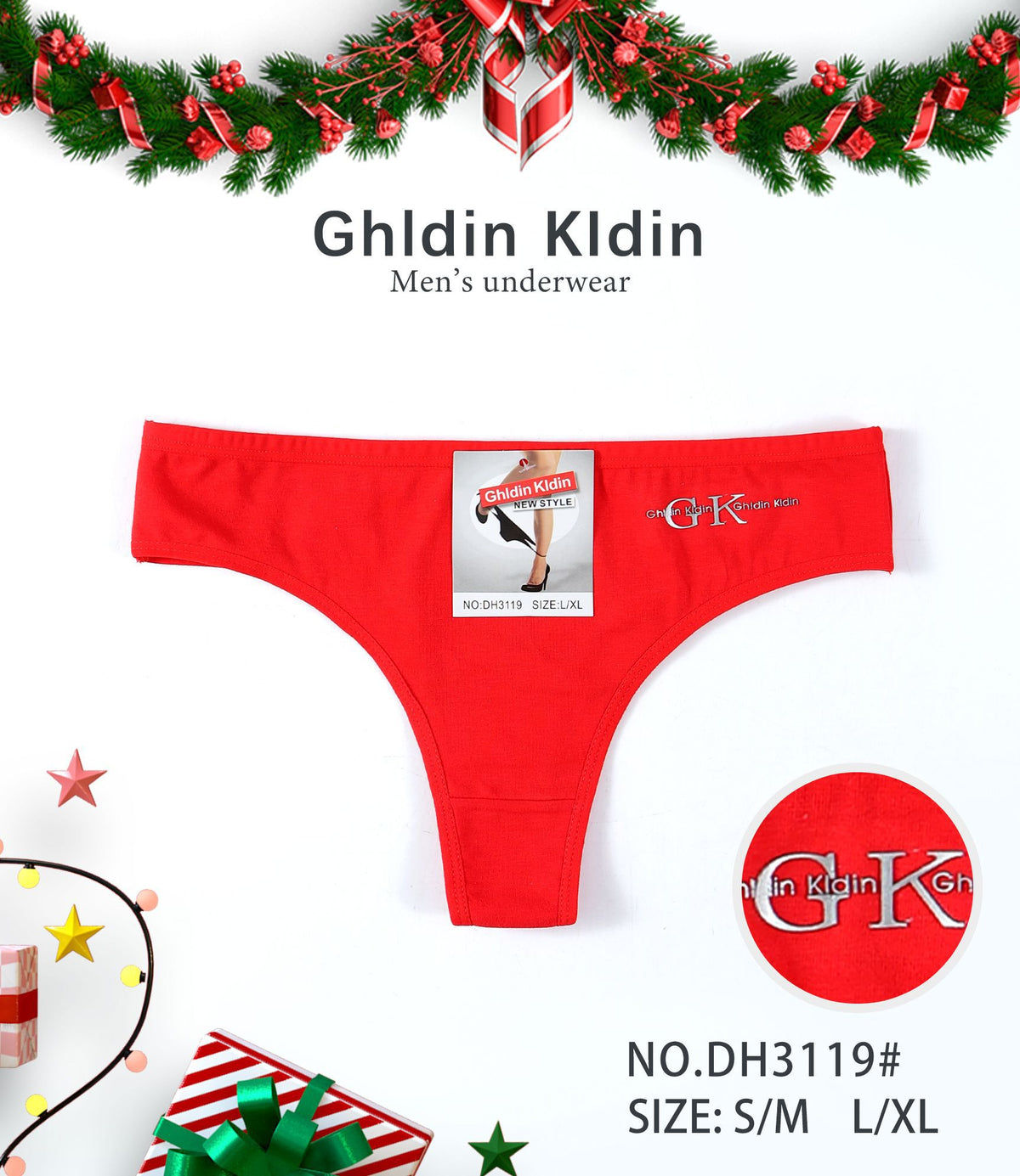 Perizoma donna rosso DH3119