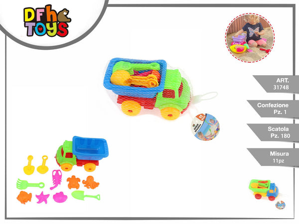 GIOCHI SPIAGGIA 11 pz
