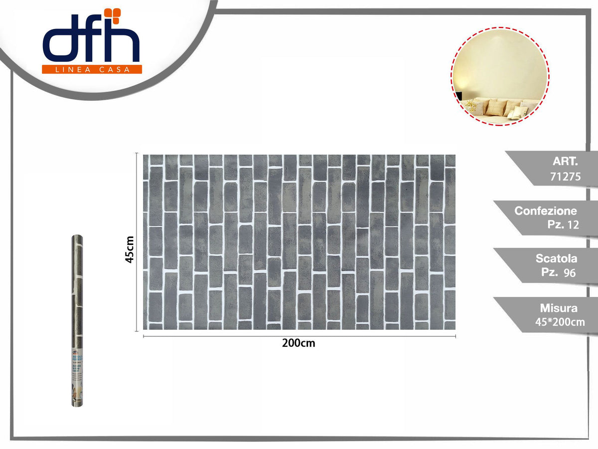 Rotolo per parete 45 × 2m