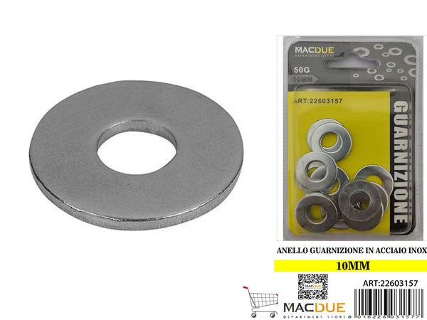 Anello guarnizione in acciaio inox
