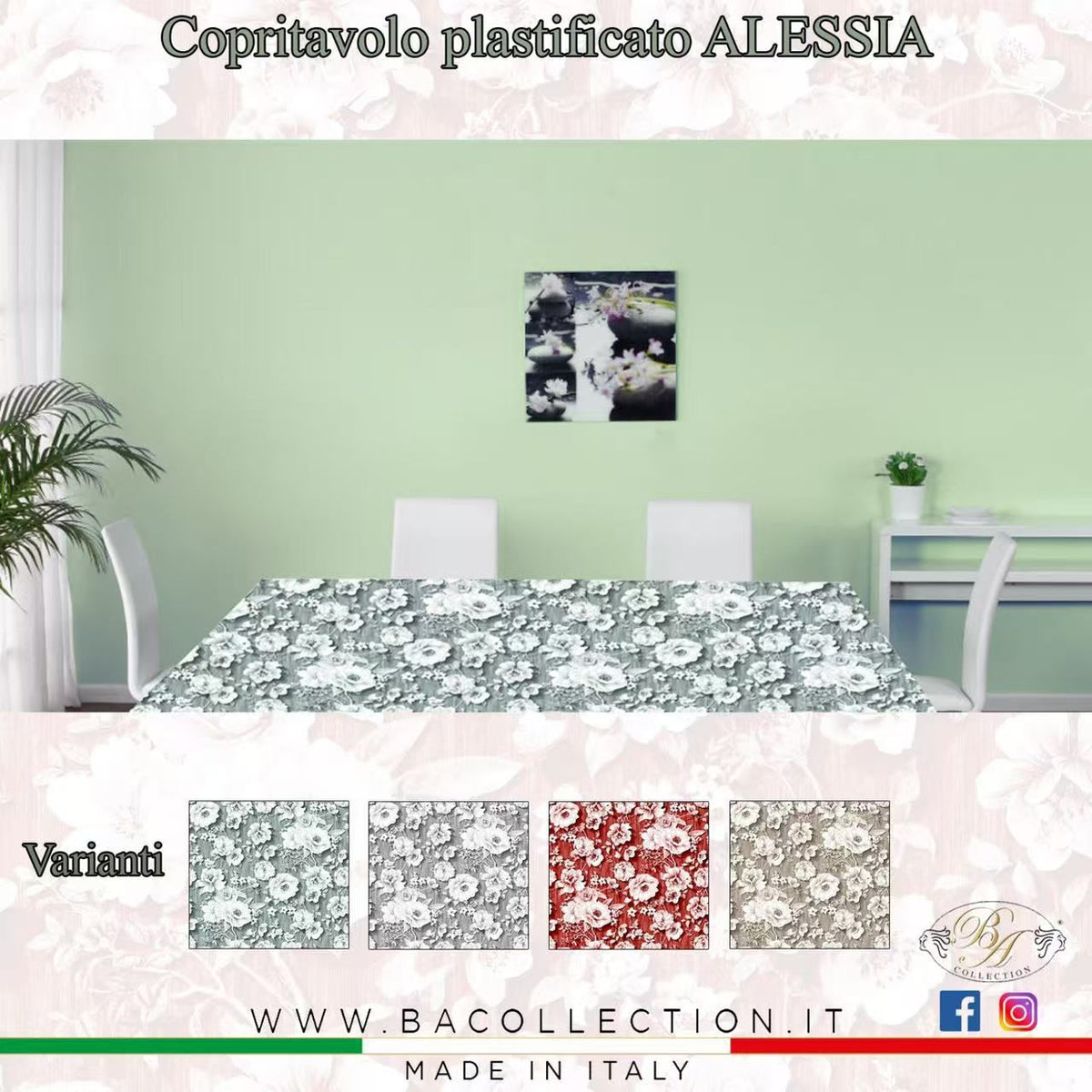 Tovaglia plastificata ALESSIA