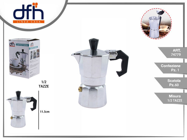 Caffettiera mezza tazze