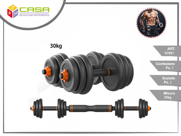 FED Adjustable Plastic Cement Dumbbell