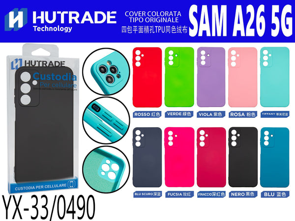 COVER COLORATA SAM A26 5G – YX33 000837