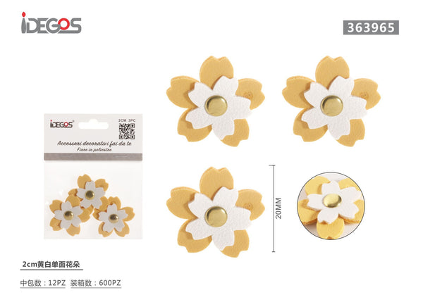 Fiori decorativi, 2 cm