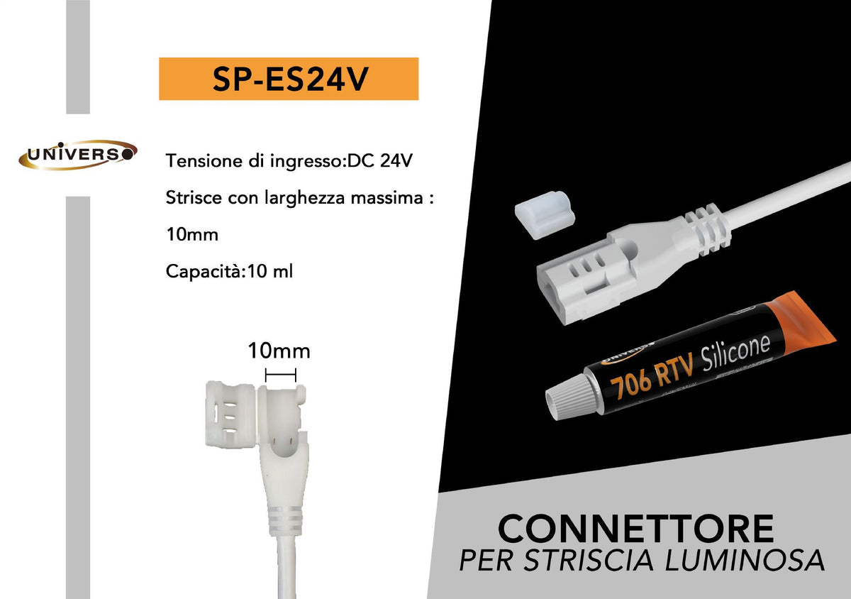 Connettore per strisce LED – SP-ES24V