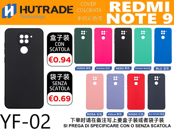 COVER COLORATO REDMI NOTE 9 – YF02 006506