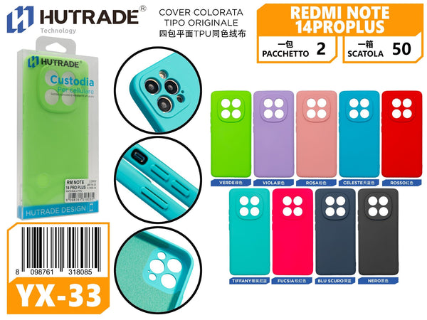 COVER COLORATA REDMI NOTE 14 PRO PLUS – YX33 000844