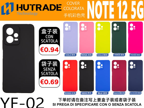 COVER COLORATO REDMI NOTE12 5G – YF02 006808