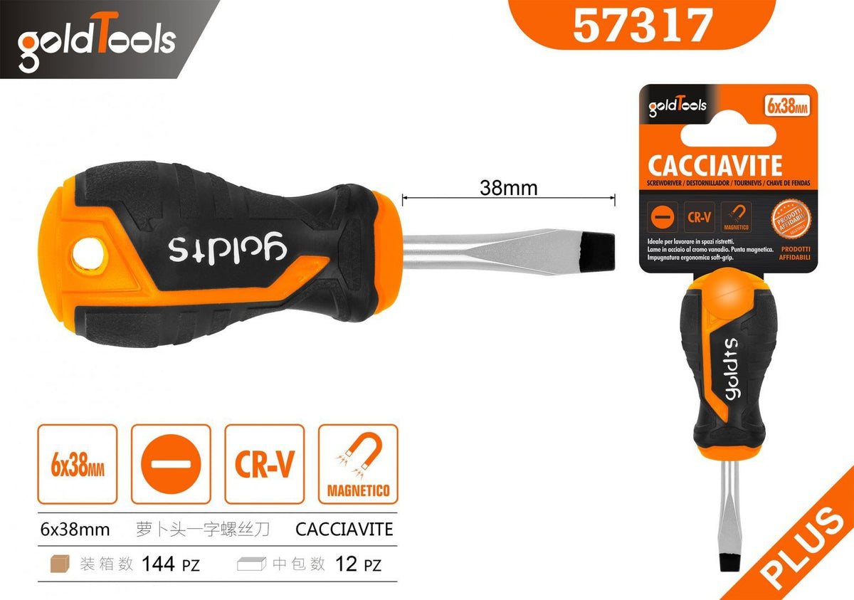 Cacciaviti 38MM, 6MM – art. 57317