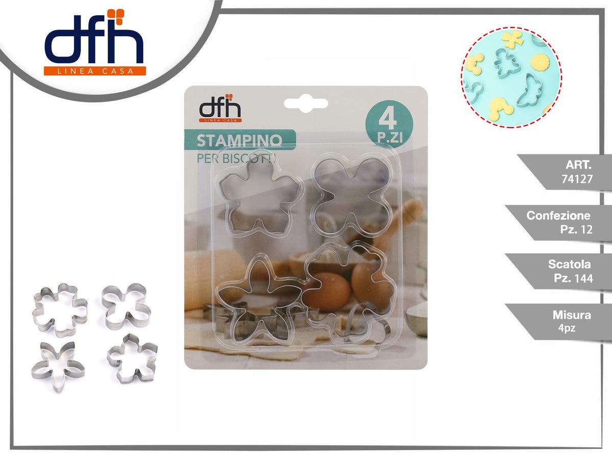 STAMPO PER DOLCI 4 pz
