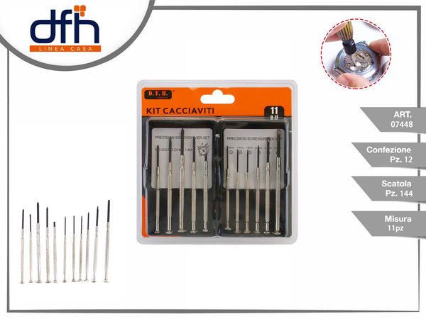 KIT CACCIAVITI 11 pz