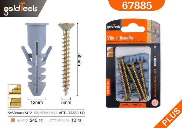 Viti con tasselli – art. 67885