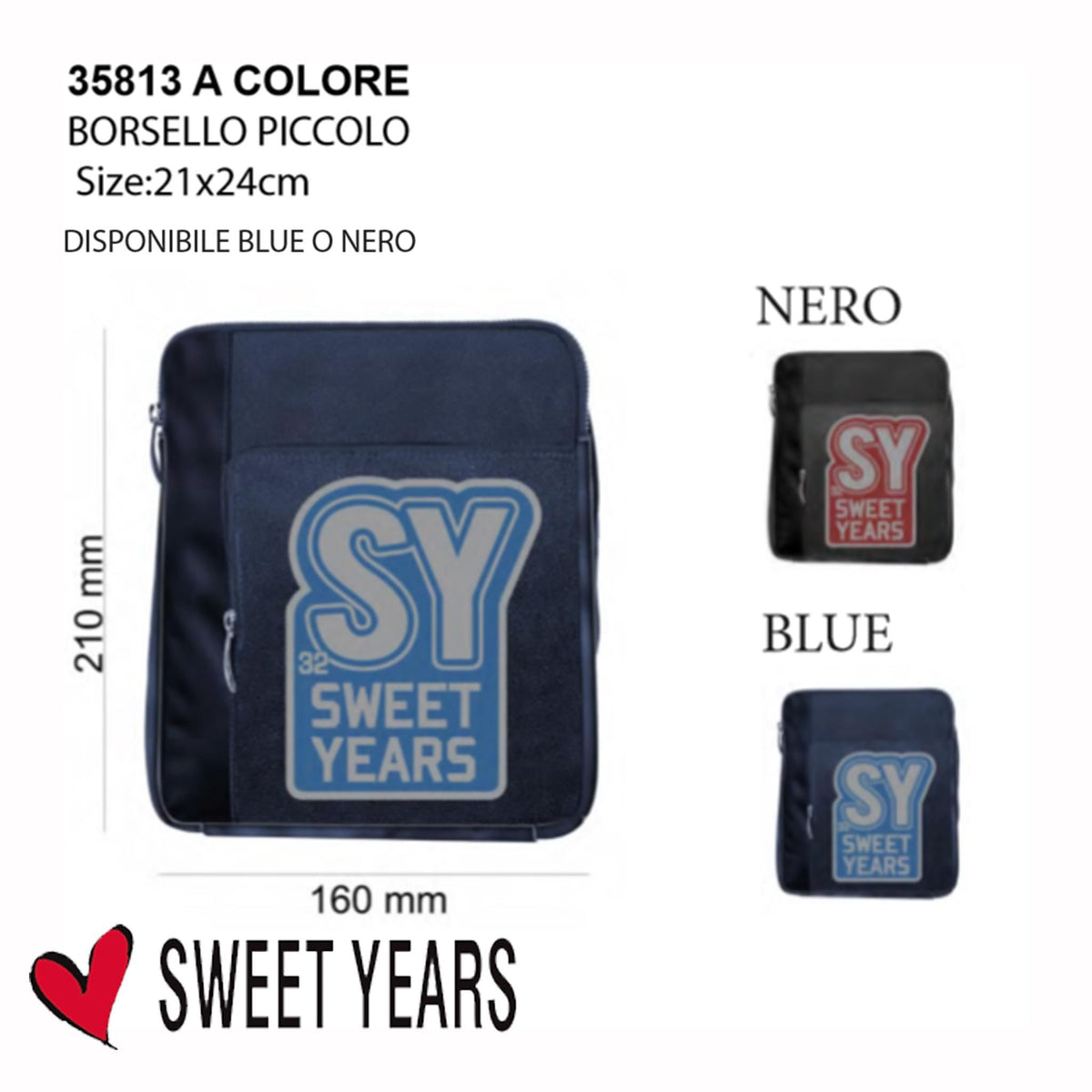 Borsa a tracolla Sweet Years SY35813