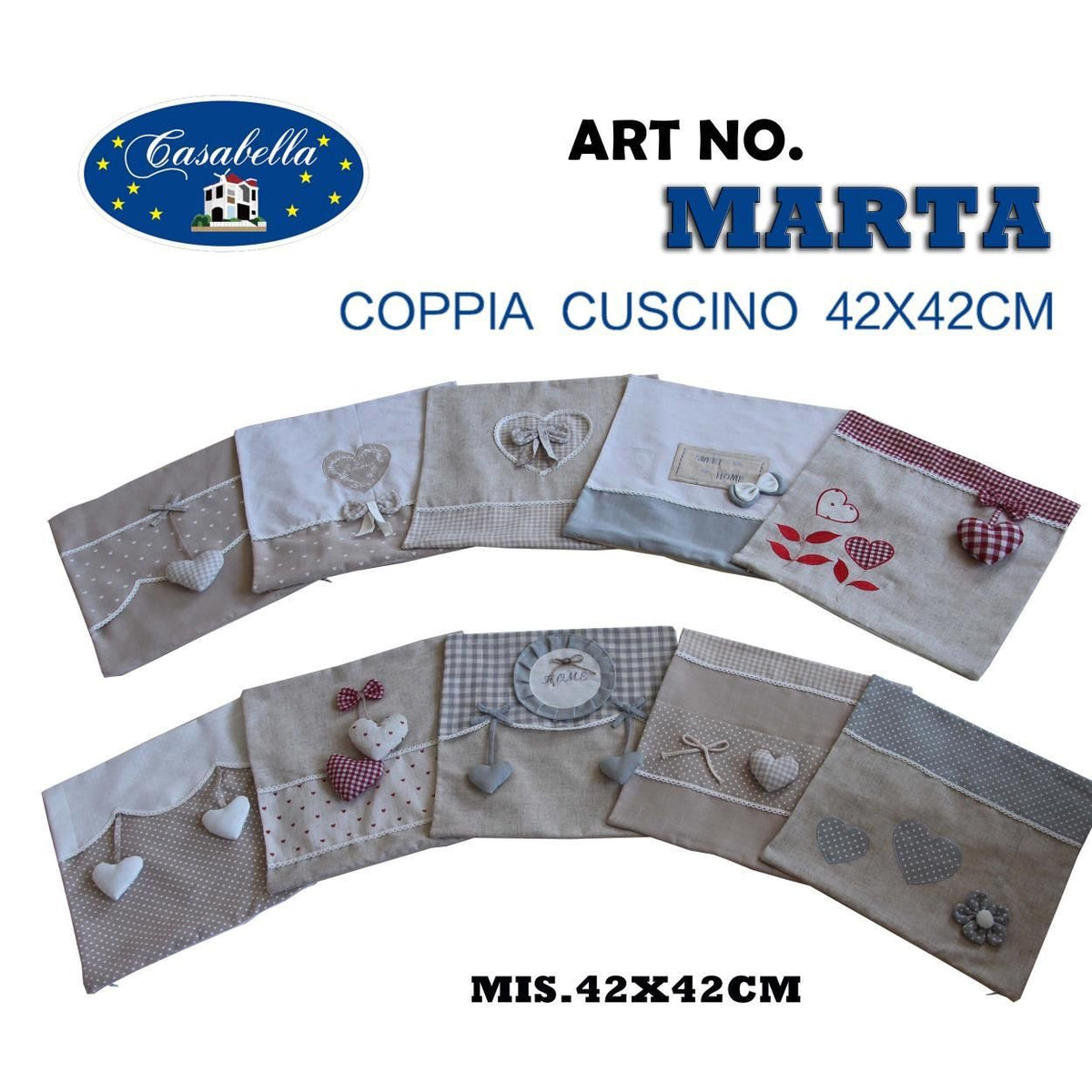 Cuscino arredo MARTA