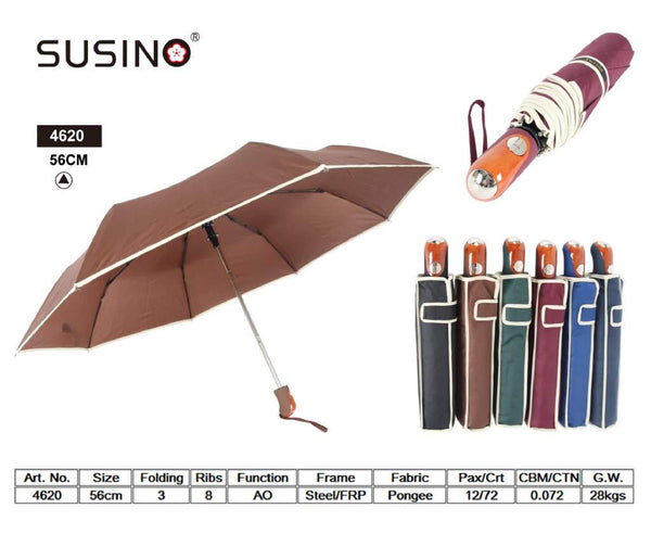 Ombrello pieghevole Susino4620, assortito