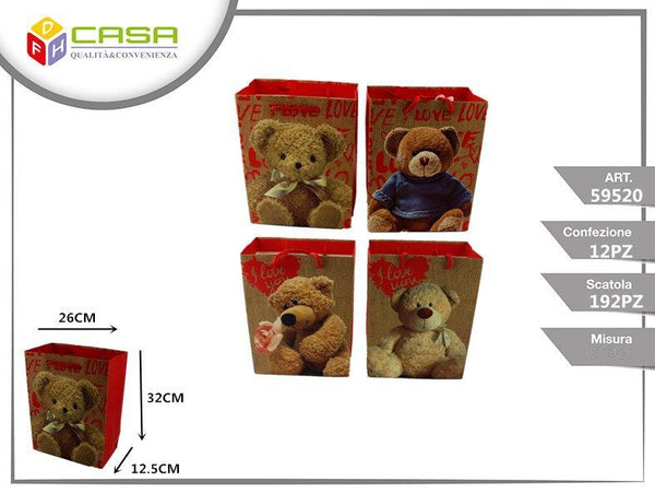 Borsa da regalo 26 32 12.5