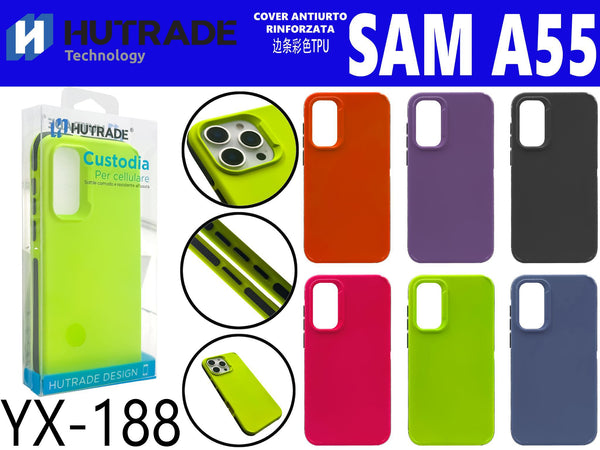 YX-188 COVER COLORATA BICOLORE AI LATI SAM A55