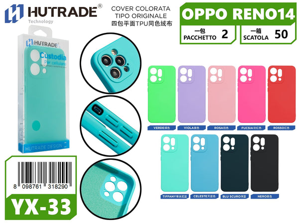 COVER COLORATA OPPO RENO 14 5G – YX33 000870