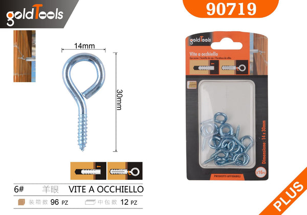 Ganci a vite e occhioli