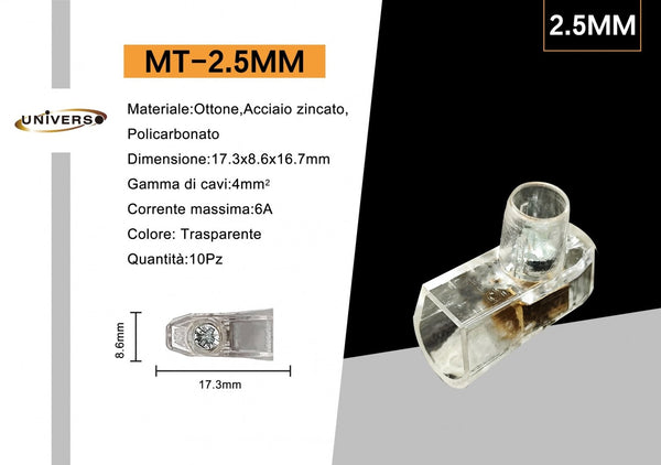 Morsetti e connettori elettrici – MT-2.5MM / MT-4MM