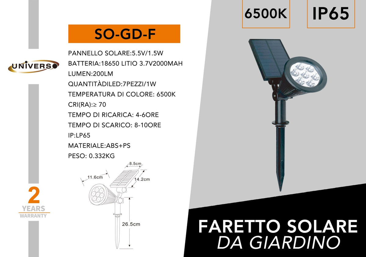 Lampada solare – SO-GD-F