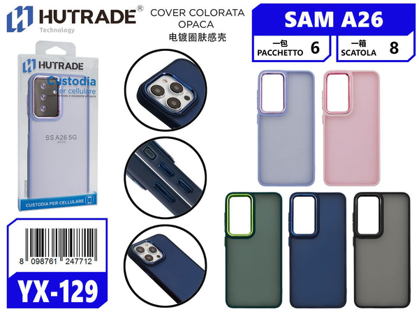 COVER COLORATA OPACA SAM A26 – YX129 033072