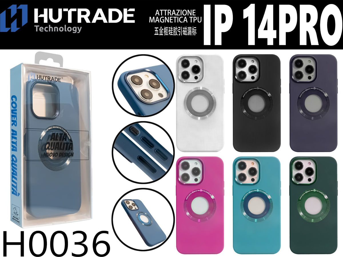 COVER COLORATA MAGSAFE LOGO IP14 PRO – H0036 455227