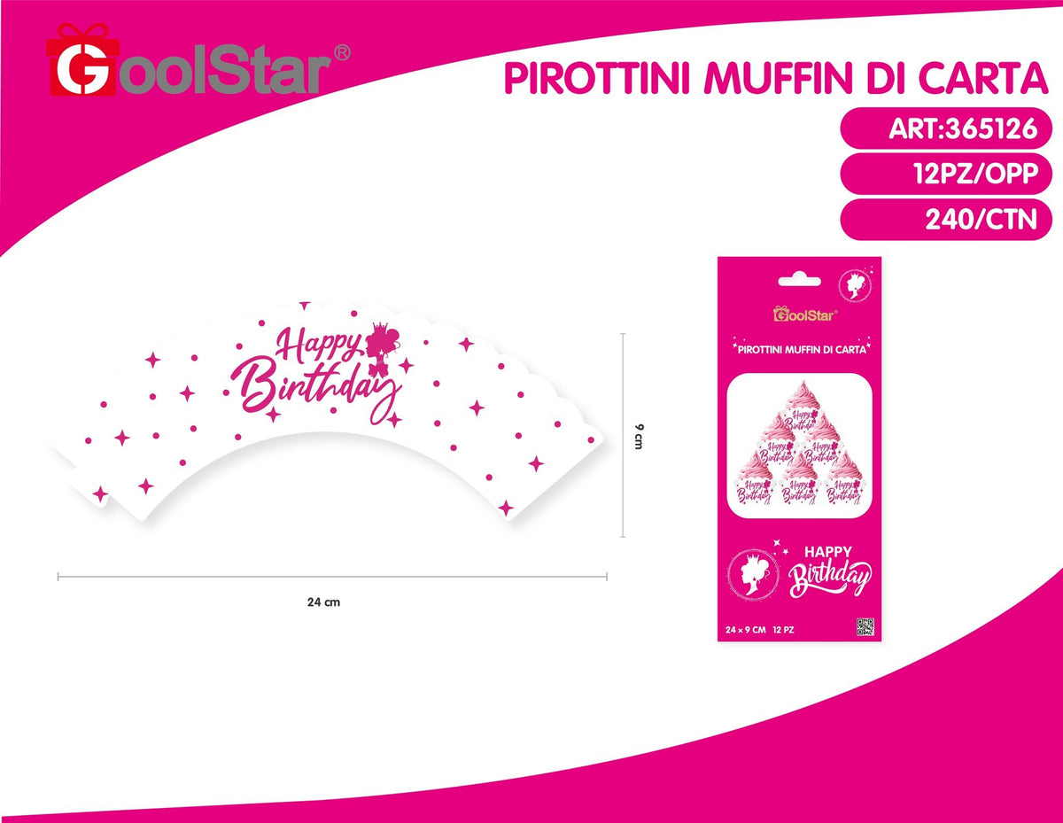 Fascia decorativa in carta per dolci