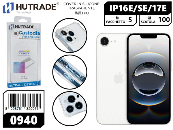 COVER TRASPARENTE BORDO ANTIURTO IP16E/SE 2025/17E – 0940 014354