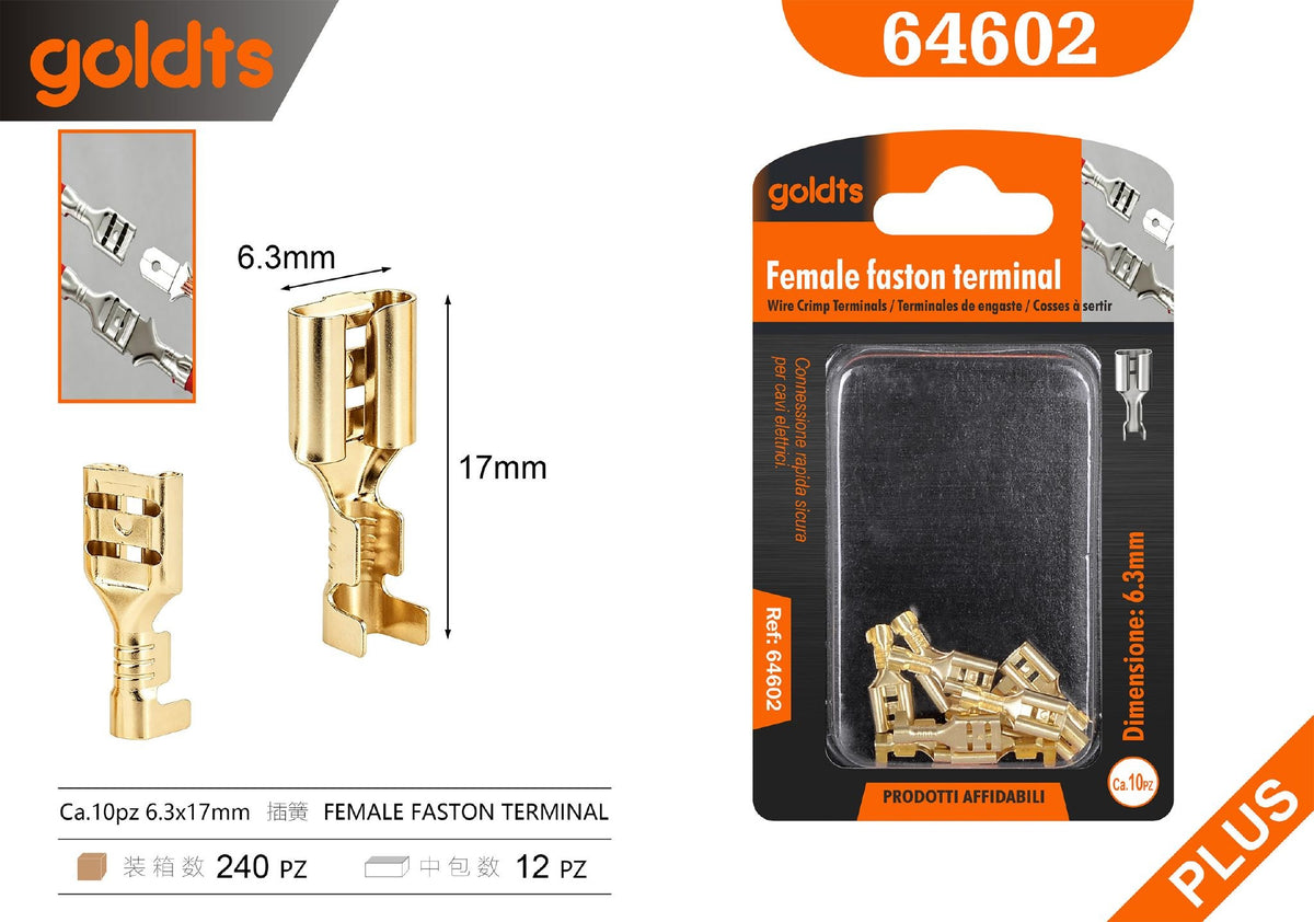 Connettori Faston – art. 64602