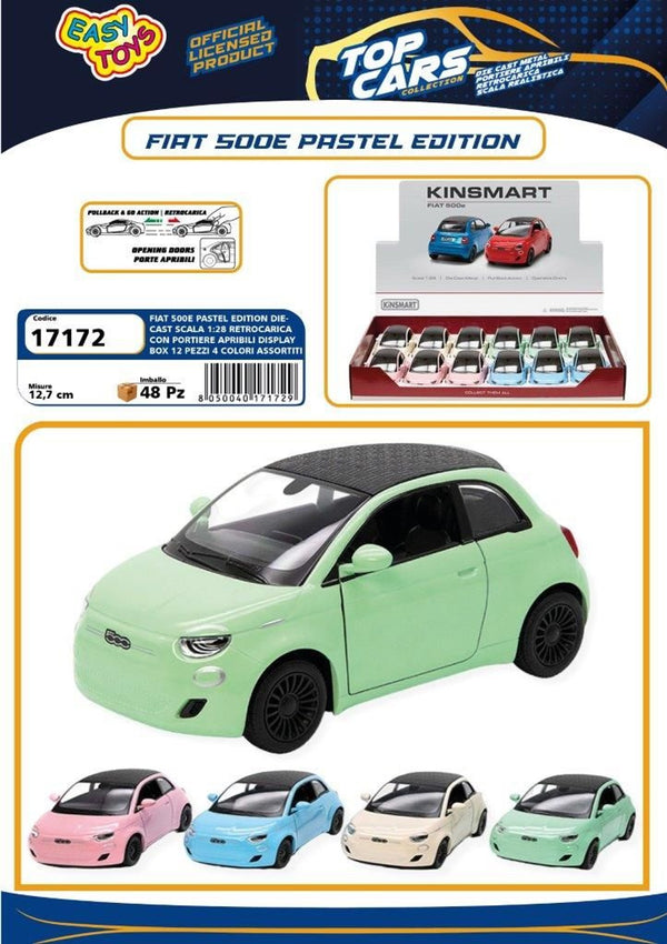 Fiat 500 Pastel Edition, modellino giocattolo