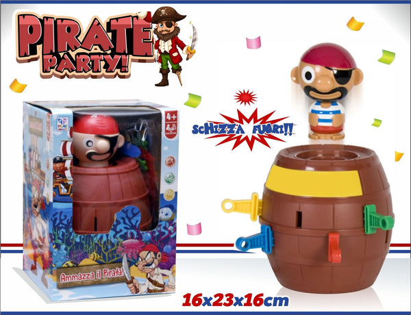 Pirate Party, gioco del pirata nel barile INT09452