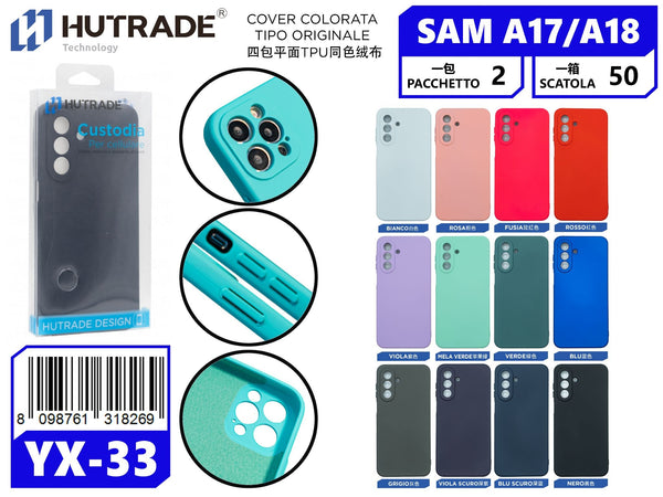 COVER COLORATA SAM A17/A18 – YX33 000854