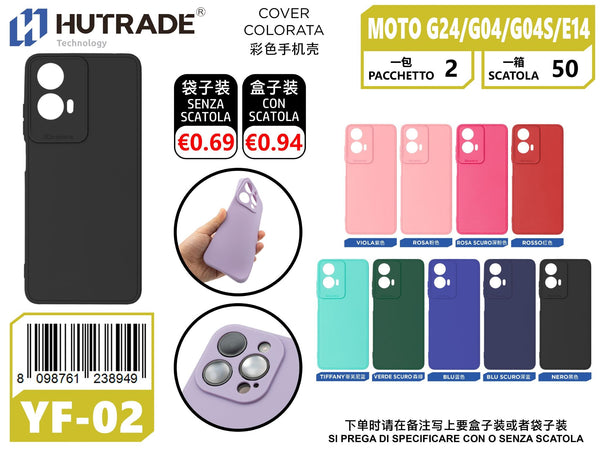 COVER COLORATA TPU MOTO G24/G04/G04S/E14 – YF02 006841